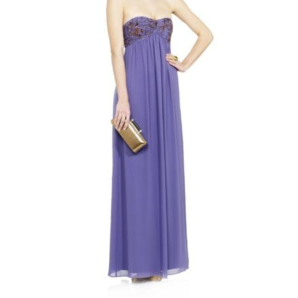 ted baker strapless dress